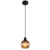 Zumba Suspension Luminaires Globo Lighting Noir, 1 lumière