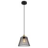 Baku Suspension Luminaires Globo Lighting Noir, 1 lumière