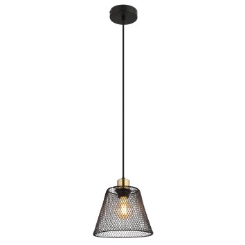 Baku Suspension Luminaires Globo Lighting Noir, 1 lumière