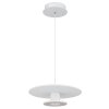 Carter Suspension Luminaires Globo Lighting LED Blanc, 1 lumière