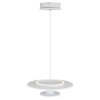 Carter Suspension Luminaires Globo Lighting LED Blanc, 1 lumière