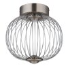 Galway Plafonnier Luminaires Globo Lighting LED Nickel mat, 1 lumière