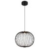 Galway Suspension Luminaires Globo Lighting LED Noir, 1 lumière