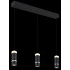 Alvarado Suspension Luminaires Globo Lighting LED Noir, 1 lumière