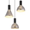 Labora Suspension Luminaires Globo Lighting LED Noir, 1 lumière