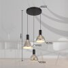 Labora Suspension Luminaires Globo Lighting LED Noir, 1 lumière