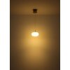 Quintara Suspension Luminaires Globo Lighting LED Nickel mat, 1 lumière