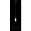 Zachary Suspension Luminaires Globo Lighting Noir, 1 lumière