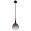 Olsen Suspension Luminaires Globo Lighting Noir, 1 lumière