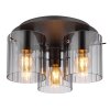 Tulivar Plafonnier Luminaires Globo Lighting Gris, 3 lumières