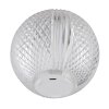 Aida Lampe à poser Luminaires Globo Lighting LED Nickel mat, Transparent, 1 lumière