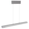 Ethan Suspension Luminaires Globo Lighting LED Aluminium brossé, Blanc, 1 lumière