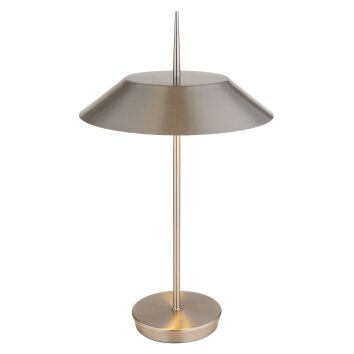 Brenlor Lampe à poser Luminaires Globo Lighting Nickel mat, 2 lumières