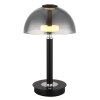 Uldin Lampe à poser Luminaires Globo Lighting LED Fumé, 1 lumière