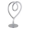 Amore Lampe à poser Luminaires Globo Lighting LED Chrome, 1 lumière