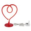 Amore Lampe à poser Luminaires Globo Lighting LED Rouge, 1 lumière