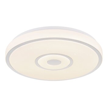 Astania Plafonnier Luminaires Globo Lighting LED Blanc, 1 lumière