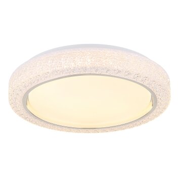 Liami Plafonnier Luminaires Globo Lighting LED Blanc, 1 lumière