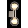 Ander Applique murale Luminaires Globo Lighting Gris, 2 lumières