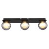 Ander Plafonnier Luminaires Globo Lighting Noir, 3 lumières