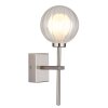 Ander Applique murale Luminaires Globo Lighting Nickel mat, 1 lumière