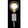 Ander Applique murale Luminaires Globo Lighting Nickel mat, 1 lumière