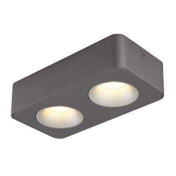 Hangarau Plafonnier Luminaires Globo Lighting LED Gris, 1 lumière