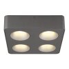 Hangarau Plafonnier Luminaires Globo Lighting LED Gris, 1 lumière