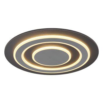 Jayden Plafonnier Luminaires Globo Lighting LED Anthracite, 1 lumière