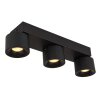 Rae Plafonnier Luminaires Globo Lighting LED Noir, 3 lumières