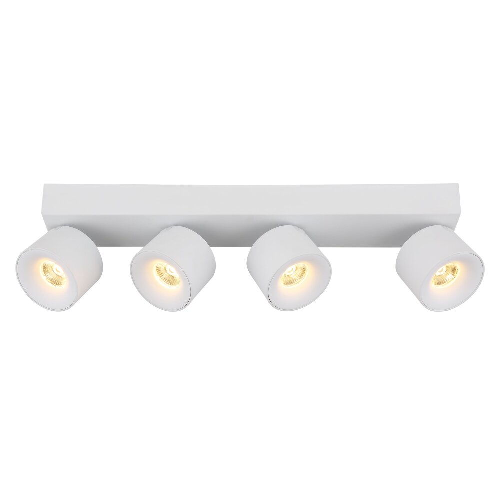 Rae Plafonnier Luminaires Globo Lighting LED Blanc, 4 lumières