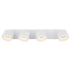 Rae Plafonnier Luminaires Globo Lighting LED Blanc, 4 lumières