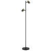 Brisbon Lampadaire Luminaires Globo Lighting Noir, 2 lumières