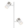 Brisbon Lampadaire Luminaires Globo Lighting Blanc, 2 lumières