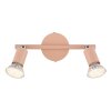 Matrix Plafonnier, Spot de plafond, Applique murale, Spot mural Luminaires Globo Lighting Rose, 2 lumières