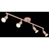 Matrix Plafonnier, Spot de plafond, Applique murale, Spot mural Luminaires Globo Lighting Rose, 4 lumières