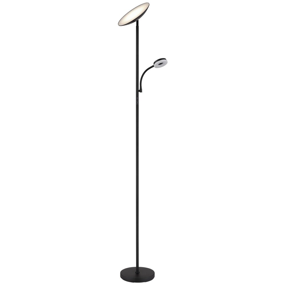 Skopo Plafonnier Luminaires Globo Lighting LED Noir, 1 lumière