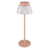 Lora Lampe à poser Luminaires Globo Lighting LED Rose, 1 lumière