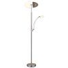 Tirana Plafonnier Luminaires Globo Lighting LED Chrome, Nickel mat, 1 lumière