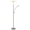 Tirana Plafonnier Luminaires Globo Lighting LED Chrome, Nickel mat, 1 lumière