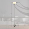 Lima Lampadaire Luminaires Globo Lighting Nickel mat, 1 lumière