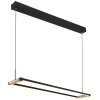 Mariella Suspension Luminaires Globo Lighting LED Noir, 1 lumière, Télécommandes