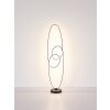 Spira Lampadaire Luminaires Globo Lighting LED Noir, 1 lumière