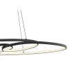 Spira Suspension Luminaires Globo Lighting LED Noir, 1 lumière