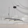 Spira Suspension Luminaires Globo Lighting LED Noir, 1 lumière