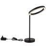 Grenvix Lampe à poser Luminaires Globo Lighting LED Noir, 1 lumière