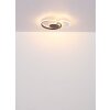 Perlix Plafonnier Luminaires Globo Lighting LED Noir, Blanc, 1 lumière