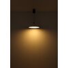 Suna Suspension Luminaires Globo Lighting LED Noir, 1 lumière