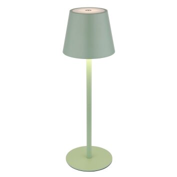 I Lampe de table d'extérieur, Luminaire de salle de bain, Lampe à poser Luminaires Globo Lighting LED Vert, 1 lumière