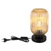 Normy Lampe à poser Luminaires Globo Lighting Noir, 1 lumière